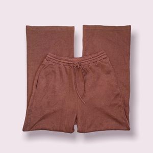 SHEIN | Vintage Brown Wide Leg High Waisted Rise Sweatpants | Size: S